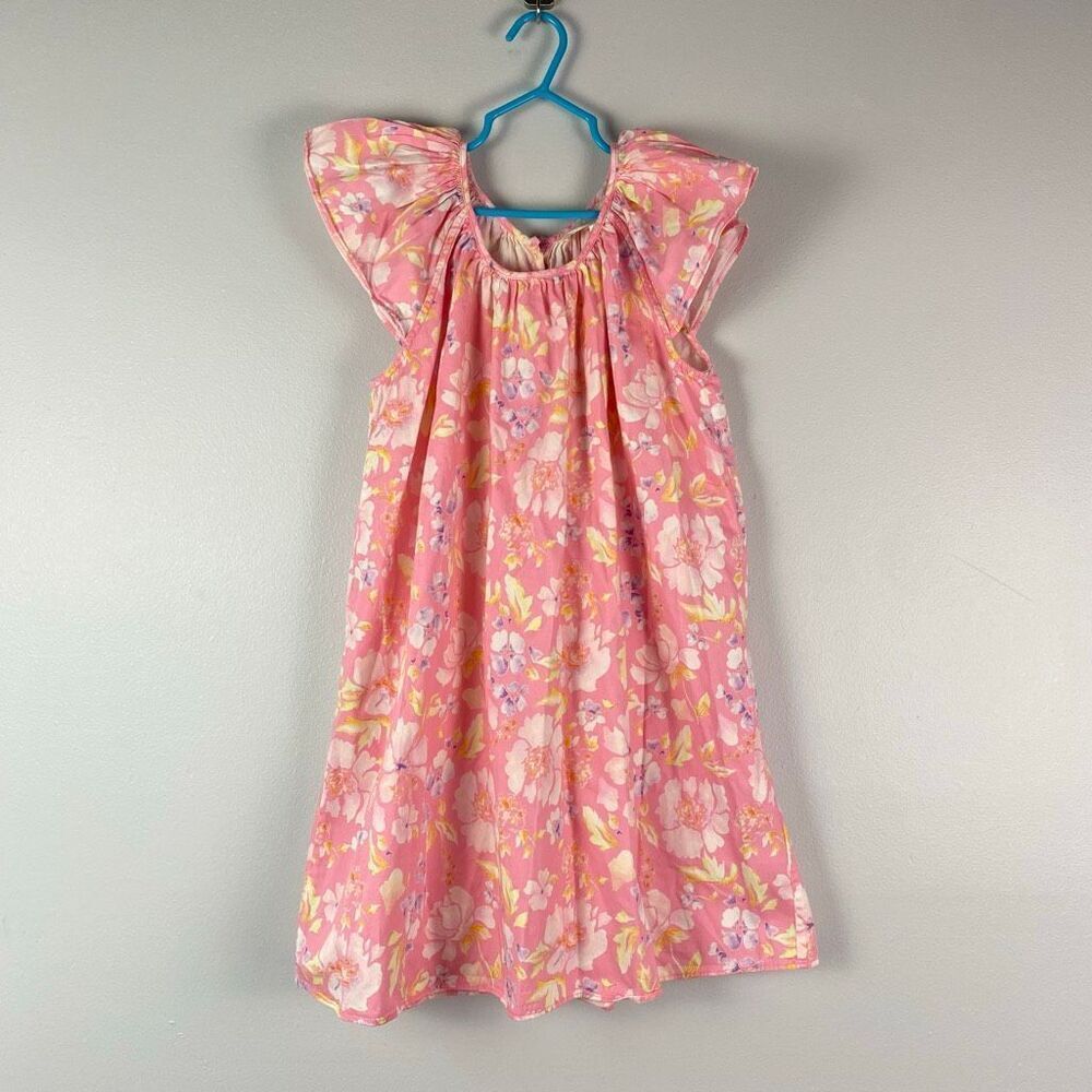 LoveShackFancy 100% Cotton Floral Girls Dress Size 10Y